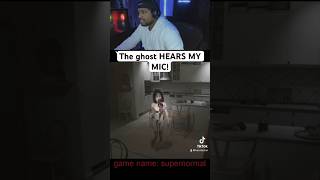 The ghost HEARS MY MIC horrorgaming supernormal [upl. by Abih]