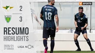 Highlights  Resumo Moreirense 23 Tondela Liga 2021 27 [upl. by Eninaej181]