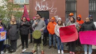 Bushwick tenants displaced by fires fight for rights [upl. by Hegyera]