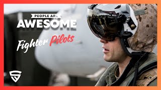 People Are Awesome 2018  Fighter Pilots [upl. by Attezi]