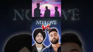 Shubh No Love Vs AP Dhillon Gurinder Gill Excuses Song [upl. by Hairim792]