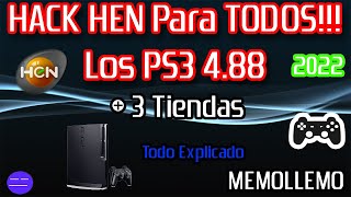 HEN para TODOS los PS3 488  3 Tiendas  TUTORIAL DEFINITIVO y COMPLETO [upl. by Sitoiyanap602]