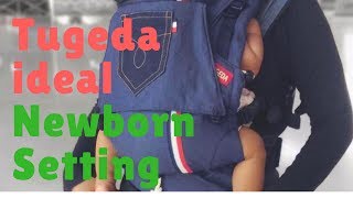 Tugeda iDeal SSC Baby Carrier  Newborn Setting [upl. by Griff931]