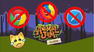 The End Of Animal Jam Classic On Web Browser [upl. by Airdnahs]