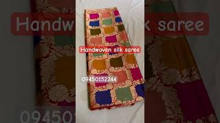 Banarasi Silk Saree With Price  banarasi saree  Banarasi silk saree  Iachandloom viralshorts [upl. by Sabsay]