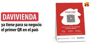 Nuevo QR de Davivienda  Banco Davivienda [upl. by Poler306]