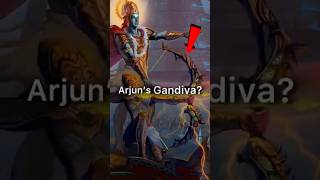 The invincible bow that helped Arjun won Mahabharata war😱🤯 [upl. by Suoinuj]