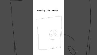 Doodling the groke from moomin art moomin [upl. by Imena]