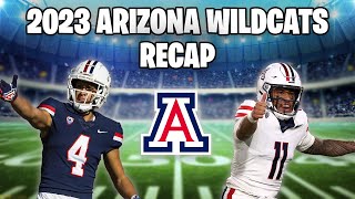 Arizona Wildcats 2023 Football Recap [upl. by Enirroc93]