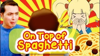 On Top of Spaghetti SingAlong Preschool Songs  ESL Kinder Kids Songs amp Nursery Rhymes [upl. by Lilhak]