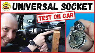 Universal Socket Tool Review amp Tests On A Car Is It Junk [upl. by Ahsiekahs]