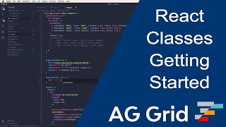 Getting Started with React Data Grid using agGrid [upl. by Yentrok385]