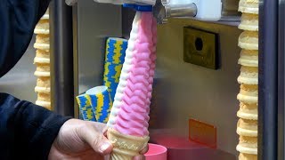 Korean Street Food  32cm Ice Cream  MyeongDong Seoul Korea [upl. by Nagem]