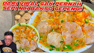 BAKSO GEPENG PALING SUKSES DI GADING SERPONG DULU GEROBAK SEKARANG DI RUKO [upl. by Naol686]