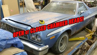 Is This 73 Ranchero Q Code Engine Open or Closed Chamber [upl. by Anialram269]