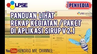 PANDUAN LIHAT KEGIATANPAKET DI APLIKASI SIRUP [upl. by Jenna]