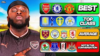 We RANKED the best PREMIER LEAGUE CLUBS EVER 🏆 [upl. by Roti]