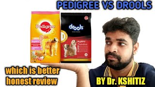 Pedigree vs Drools comparison । which is best food for your dog । best dog food । pedigree vs drools [upl. by Gasper]