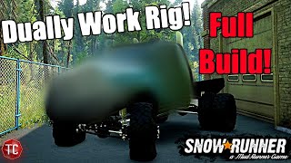 SnowRunner FULLY Rebuilding My 3RD GEN DODGE RAM 3500 Flatbed Dually Conversion [upl. by Tallou]