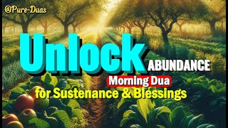 Unleash the Power of Abundance – Powerful Morning Dua for Sustenance amp Blessings [upl. by Okihsoy888]