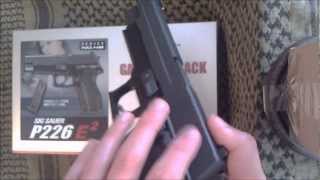 Tokyo Marui P226 E2 Review Airsoft [upl. by Dlorad]