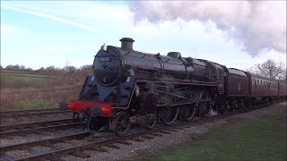 Midland Railway Centre Caprotti Crescendo Saturday 16th January 2016 [upl. by Eltsyrc]