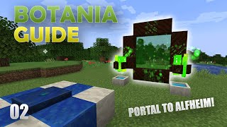 How To Create Terrasteel and the Portal to Alfheim Botania Mod Part 2 [upl. by Sivrup]