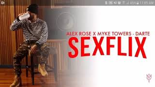 Myke Towers FT Alex Rose  Darte Official [upl. by Eisoj]