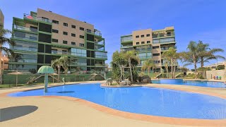 VDE049 Seaview apartment with big terrace elevator and pool in Mil Palmeras [upl. by Rene376]