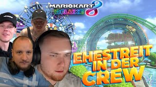 EHESTREIT MIT MONTE  😱🤯 MARIO KART 8 mit der Crew  mariokart crew 17  TanktDieKarts [upl. by Aysahc]