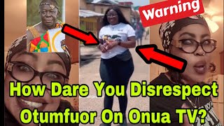 BREAKING AFIA SCHWARZENEGGER WRNING TO AFIA POKUA OVER ASANTEHENE STATEMENT ON ONUA TV🔥 [upl. by Annis]