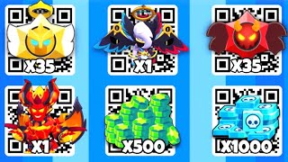 FREE 🥳 x35 ANGELIC DROPS AND REWARDS 🎁 QR CODE  BRAWL STAR QR CODES 2024  BRAWL STARS NEW UPDATE [upl. by Arakawa]