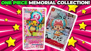 One Piece Extra Booster Memorial Collection EB01 Japanese Box OPENING [upl. by Dloniger888]