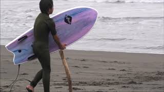 Ryota 13歳SOFTECHソフテック on Rocket Fish29L FinOnampFinless [upl. by Tisman]