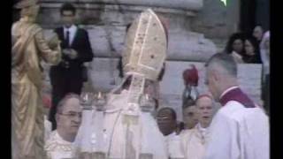 The Papal Inauguration Mass of John Paul I [upl. by Petulah434]