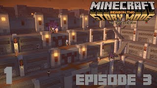 Minecraft Story Mode  Season 2  Episode 3  Part 1  The Sunshine Institute [upl. by Eidnim797]