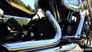 2006 HarleyDavidson XL1200R Sportster 1200 Roadster with Vance amp Hines Exhaust [upl. by Ralfston245]