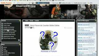 Criando Uma Conta Para Jogar o CounterStrike Online [upl. by Xerxes]