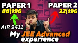 My JEE Advanced Experience  The Final Day Jee Jee2023 [upl. by Anippesuig]