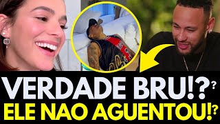 Neymar PASSA M4L ao Descobrir Gravidez de Bruna Marquezine [upl. by Ylak871]