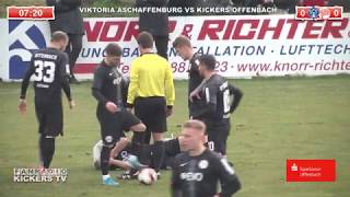 SPVGG ASCHAFFENBURG VS KICKERS OFFENBACH 13 [upl. by Orran]