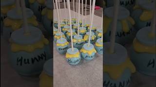 Quick adorable Honey pot cake pops for your Winnie the Pooh party treats baby shower or birthday [upl. by Noillid]