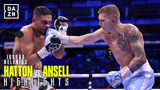 HIGHLIGHTS  Campbell Hatton vs Tom Ansell  INCREDIBLE CONTEST [upl. by Rollo429]