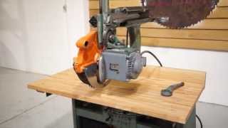 MONARCH NORTHFIELD UNIPOINT X36A RADIAL ARM SAW [upl. by Nwahsar]