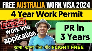 Australia Work Permit Visa 2024  How to apply Australia Work Permit Visa 2024  Australia Work Visa [upl. by Azilanna]