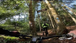 VTT FULL RUN de LA GARY partie 123 avec David Vive le Bessat 😊 [upl. by Nodyarb]