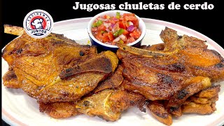 Secreto para que las chuletas de cerdo queden de rechupete [upl. by Oigres685]