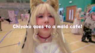 Chiyoko goes to a maid cafe [upl. by Henrik]