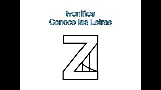 tvoniños Conoce las Letras  Zz [upl. by Aislehc]