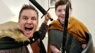 We got our first ever LARP gear [upl. by Flanna]